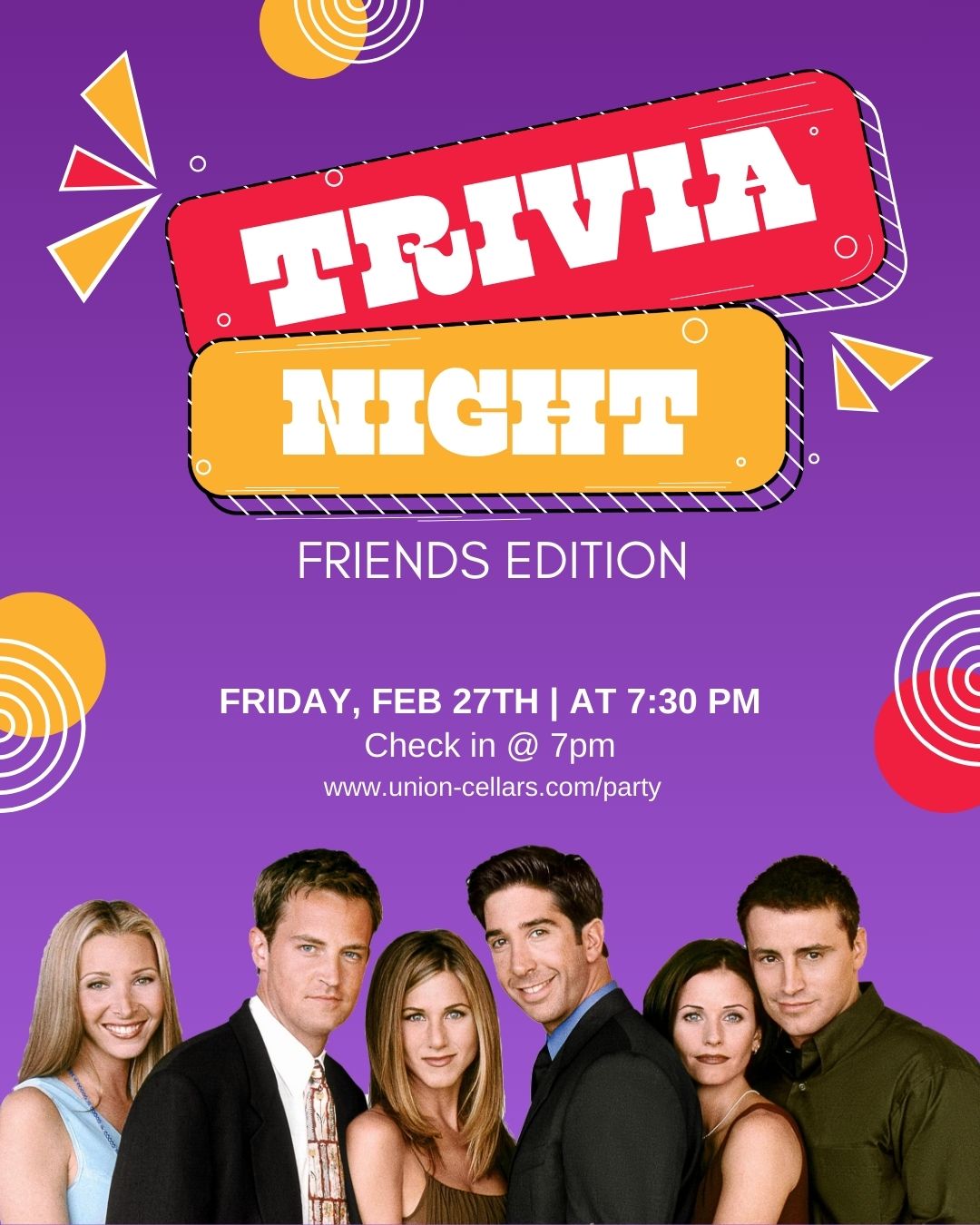 Trivia Night - Friends Edition